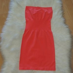 F & F Body Shaper Orange Tube Dress